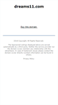Mobile Screenshot of dreams11.com